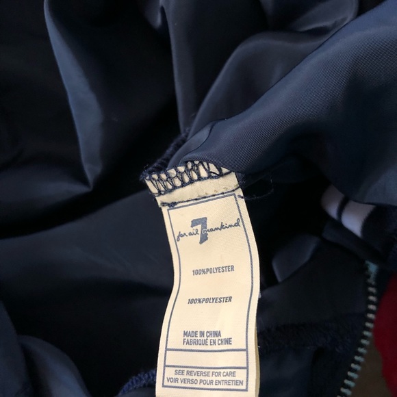 7 For All ManKind Boys Jacket 3t navy luxury designer windbreaker - Picture 7 of 7